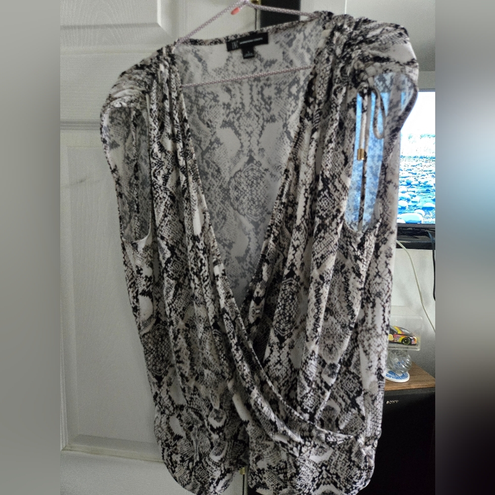 Inc Short Sleeve Top